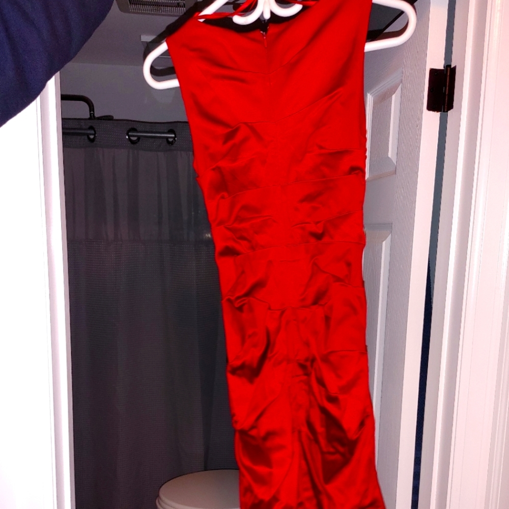 Red le chateau dress